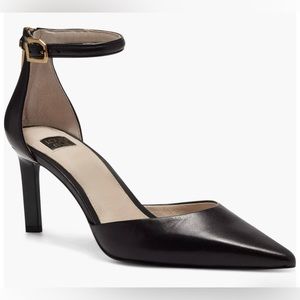 LOUISE ET CIE Kamren Ankle Strap Pump - Black - Size 6